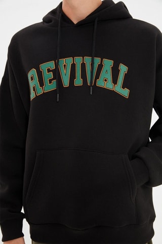 Sudadera con capucha - Negro