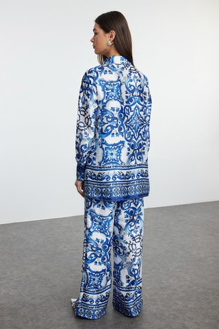 Túnica y pantalón - Azul