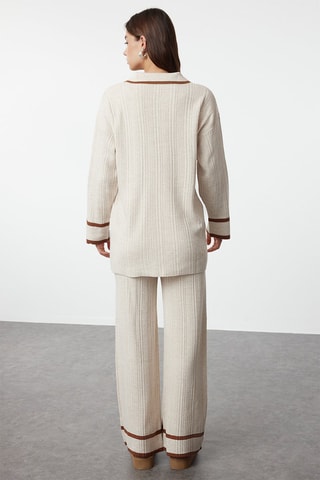 Jersey y pantalón - Beige