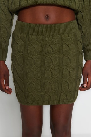 Jersey y falda - Caqui
