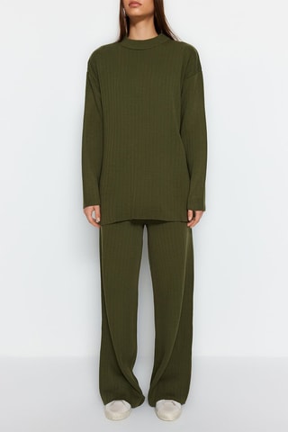 Jersey y pantalón - Verde petróleo