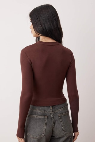 2 camisetas - Marrón y crudo