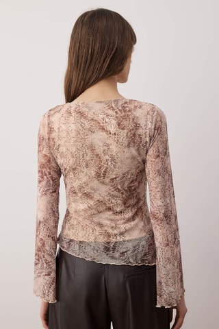 Top - Crudo y marrón