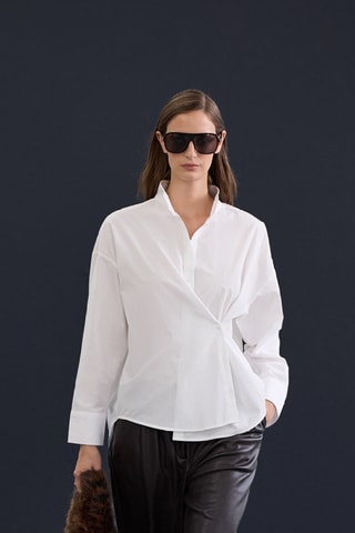 Camisa oversize - Blanco