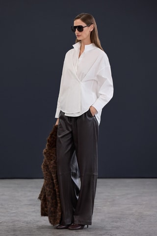 Camisa oversize - Blanco