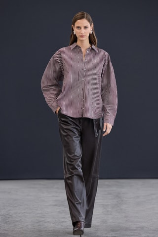 Camisa oversize - Marrón