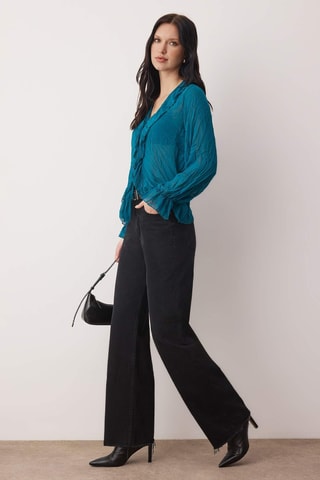 Camisa - Azul petróleo