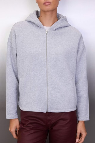 Sudadera con capucha - Gris claro