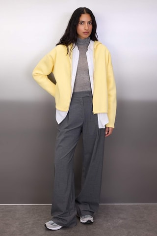 Sudadera con capucha - Amarillo