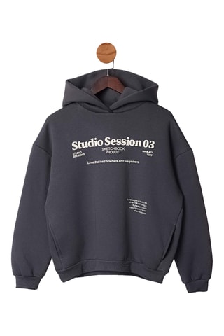 Sudadera con capucha - Antracita