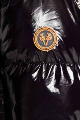 Anorak con capucha - Negro