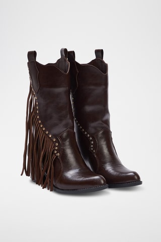 Botines de nobuk - Marrón