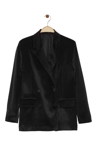 Chaqueta de pana - Negro