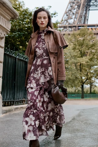 Vestido largo - Burdeos