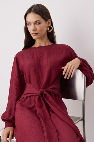 Vestido largo - Burdeos