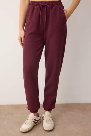 Jogging de tiro alto - Violeta