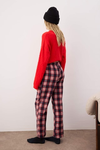 2 pantalones de pijama - Rojo