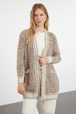 Cárdigan largo - Beige