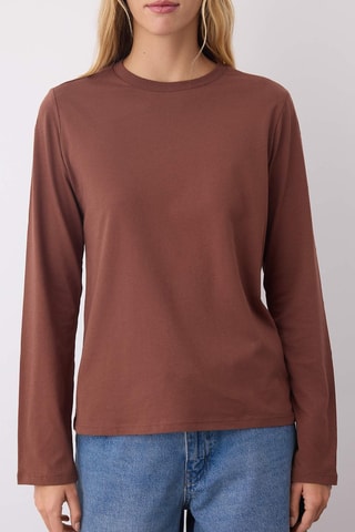 3 camisetas - Negro, crudo y marrón