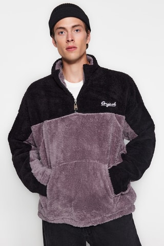 Sudadera - Negro y gris oscuro