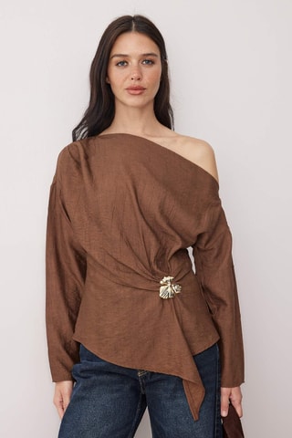 Top - Marrón