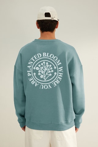 Sudadera - Verde agua