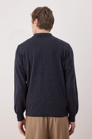 Jersey de lana - Azul noche