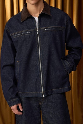 Chaqueta vaquera - Azul oscuro