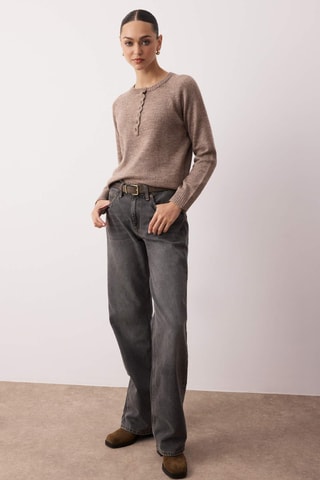 Jersey - Beige jaspeado