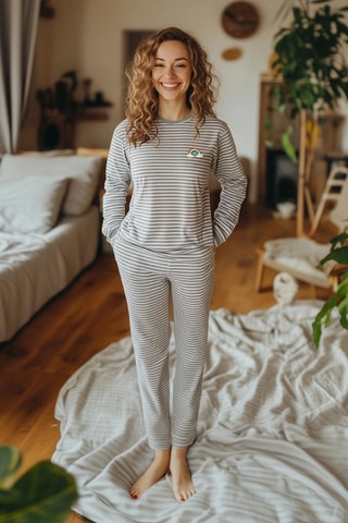 Pijama - Gris oscuro