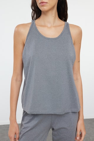 Pijama - Gris oscuro jaspeado