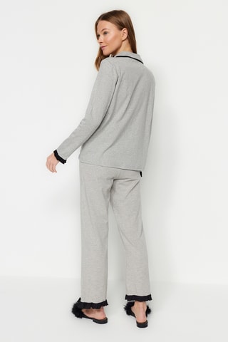 Pijama - Gris claro jaspeado