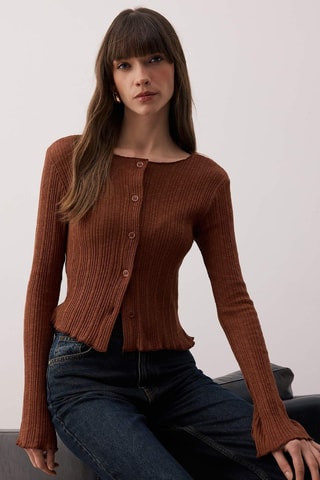 Cárdigan - Marrón
