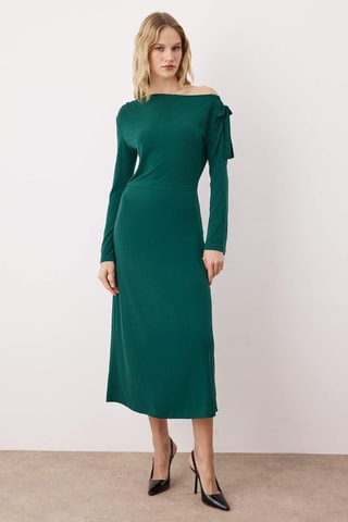Vestido midi - Verde