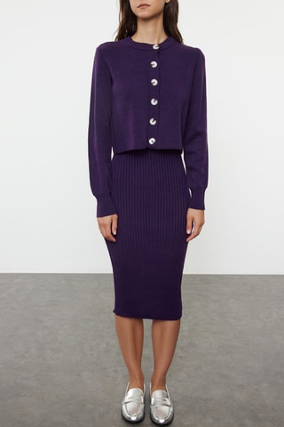 Vestido de tubo - Violeta