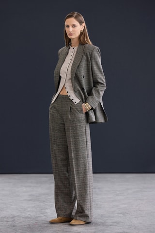 Cárdigan de lana - Beige