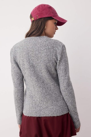 Cárdigan - Gris claro