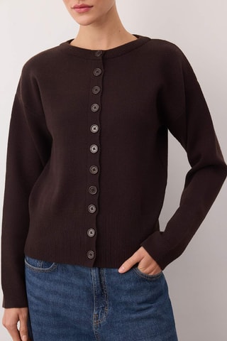 Cárdigan - Marrón
