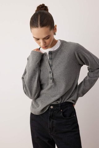 Camiseta - Antracita jaspeado