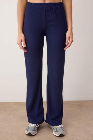 Top y pantalón - Azul oscuro