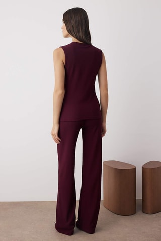 Top y pantalón - Violeta