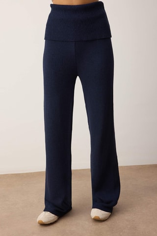 Cárdigan y pantalón - Azul marino