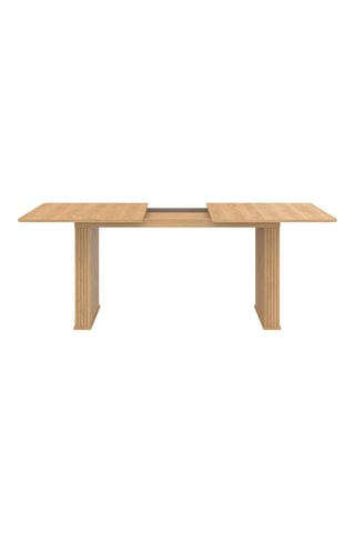 Table à manger extensible Albane - Imitation bois