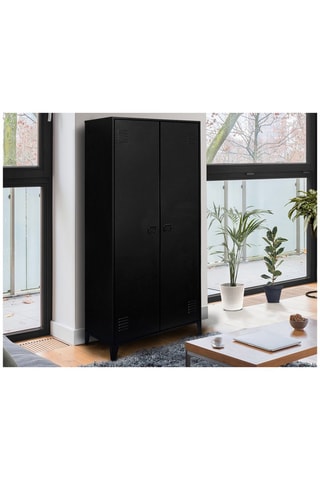 Armoire vestiaire Storen -  Noir