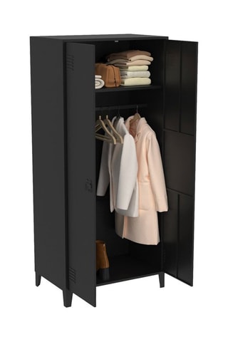 Armoire vestiaire Storen -  Noir