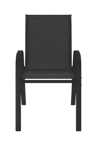 4 chaises de jardin empilables - 84 x 51,5 x 68 cm