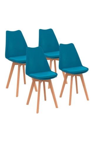 4 chaises - 46 x 79,5 x 51 cm