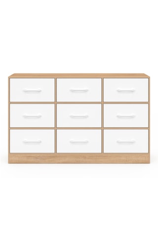 Commode 9 tiroirs Uma - 70 x 115 x 30 cm