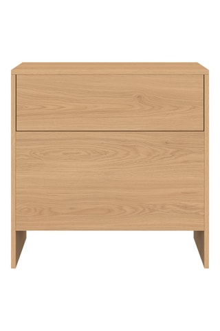 Table d'appoint 1 abattant Faustine - 50 x 50 x 25 cm