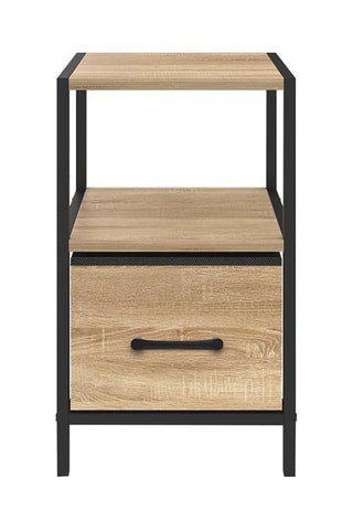 2 tables de chevet 1 tiroir Iris - 30 x 50 x 30 cm